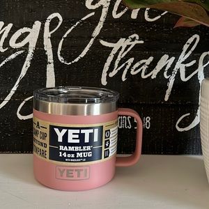 New Yeti mug 14 oz sandstone pink
